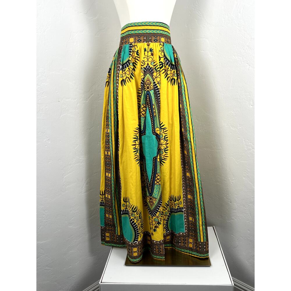 GORGEOUS BOHO COTTON MAXI SKIRT (Womens: Medium)
